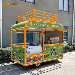 Snack Food Cart Factory - New Electric Tricycle Mobile Breakfast Truck