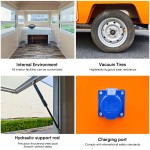 Coffee Bus Trailer Factory - New 16ft Pink Outdoor Mobile Kitchen