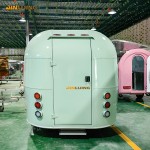 Food Trailer Factory - Fully Equipped Pizza Trailer Coffee Cart Fryer