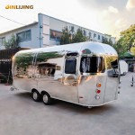 Food Trailer Manufacturer - 304 Stainless Steel Pizza Ice Cream Van