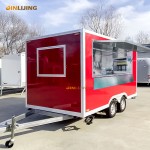 Food Trailer Manufacturer - Manufacture 16ft Seafood Boiling Pizza Trailer