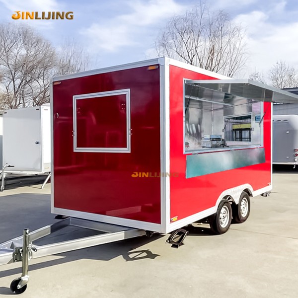 Food Trailer Manufacturer - Manufacture 16ft Seafood Boiling Pizza Trailer