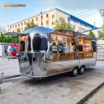 Mobile Kitchen Manufacturer - Custom Fully Equipped Ice Cream Coffee Cart