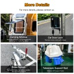 Container Food Truck Supplier - 18ft Towable Bbq Hot Dog Snack Cart