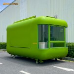 Street Food Cart Manufacturer - New White Fully Equipped Kitchen Truck