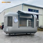 Catering Trailer Factory - Fully Equipped Coffee Ice Cream Fast Food Cart