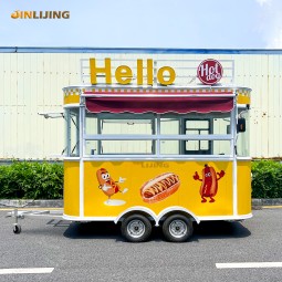 Electric Pizza Trailer Manufacturer - 16ft Pink Commercial Kitchen Equipment