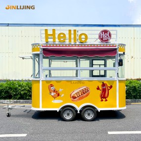 Electric Pizza Trailer Manufacturer - 16ft Pink Commercial Kitchen Equipment