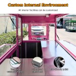 Piaggio Ape Manufacturer - Electric Tricycle Food Cart Vintage Beer Bar