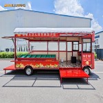 Mobile Food Cart Factory - Pink Custom ODM OEM Ice Cream Trailer