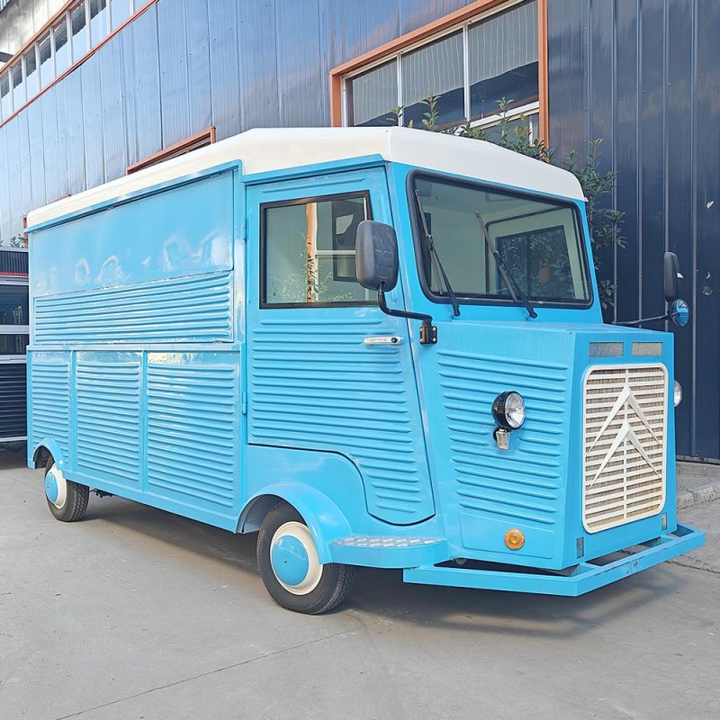 Ice Cream Cart Factory - Custom Retro Electric Food Van Trailer
