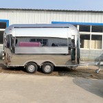 Food Trailer Factory - Custom Stainless Steel Snacks Hotdogs Candies