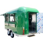 Food Trailer Factory - Custom Stainless Steel Mirrored Style Trailer