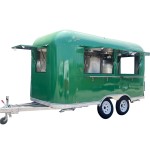 Food Trailer Factory - Custom Stainless Steel Mirrored Style Trailer