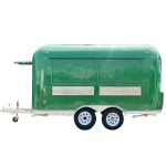 Food Trailer Factory - Custom Stainless Steel Mirrored Style Trailer