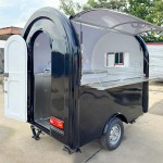 Food Trailer Factory - Custom Outdoor Mini Hot Dog Coffee Kiosk