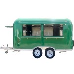 Food Trailer Factory - Custom Stainless Steel Mirrored Style Trailer