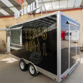 Fast Food Trailer Factory - Stainless Steel Fully Equipped Kitchen
