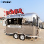 Food Trailer Factory - New 304 Stainless Steel Style Trailer Full Kitchen