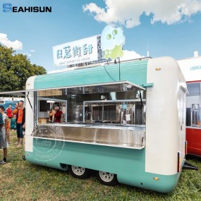 Camper Trailer Supplier - Color Catering Snack Machines Enclosed
