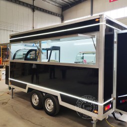 Hot Dog Cart Manufacturer - Mobile Pizza Trailer Restaurant Equipment