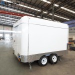 Electric Food Cart Factory - Ice Cream Coffee Mobile Restaurant Trailer