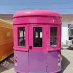 Mobile Food Trailer Factory - Mini Stainless Steel Ice Cream Cart