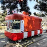 Ice Cream Cart Supplier - Food Van Retro Food Truck Electric USA