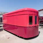 Mobile Food Trailer Factory - Mini Stainless Steel Ice Cream Cart