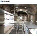Food Trailer Factory - New 304 Stainless Steel Style Trailer Full Kitchen