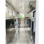 Food Truck Supplier - 12ft Fully Equipped Hot Dog Cart USA Customized