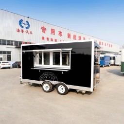 Coffee Truck Manufacturer - Mobile Concession Food Truck Full Kitchen