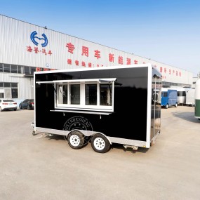 Coffee Truck Manufacturer - Mobile Concession Food Truck Full Kitchen