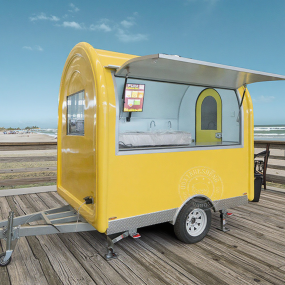 Food Trailer Factory - Mobile Restaurant Ice Trailer Hot Dogs Cart