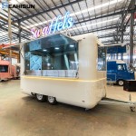Mobile Coffee Truck Manufacturer - Kitchen Food Trailer USA Pizza