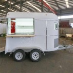 Vintage Trailer Factory - 10ft Fiberglass Horse Trailer Fully Equipped