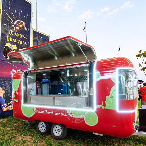 Food Truck Factory - 17ft Shipping Container Fryer Coffee Van
