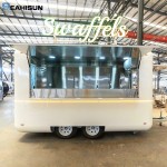 Pizza Truck Supplier - Hot Sell Stainless Steel Concession Trailer