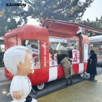 Ice Cream Cart Supplier - Food Van Retro Food Truck Electric USA