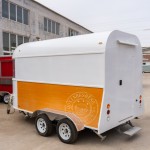 Fast Food Trailer Supplier - Stainless Steel Concession Working Bench