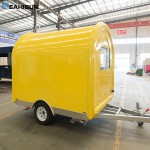 Food Trailer Factory - Mobile Restaurant Ice Trailer Hot Dogs Cart