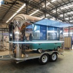 Mobile Kitchen Supplier - Small Kitchen Hot Dog Trailer Coffee Kiosk