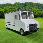 Mobile Kitchen Supplier - Electric Food Truck Coffee Trailer Galvanize