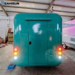 Camper Trailer Manufacturer - Color Catering Burger Equipment Full Kitchen