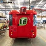 Food Truck Factory - 17ft Shipping Container Fryer Coffee Van