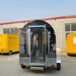 Mobile Food Truck Factory - Van Full Kitchen Mini Portable Trailer