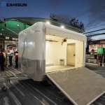 Electric Food Cart Factory - Ice Cream Coffee Mobile Restaurant Trailer