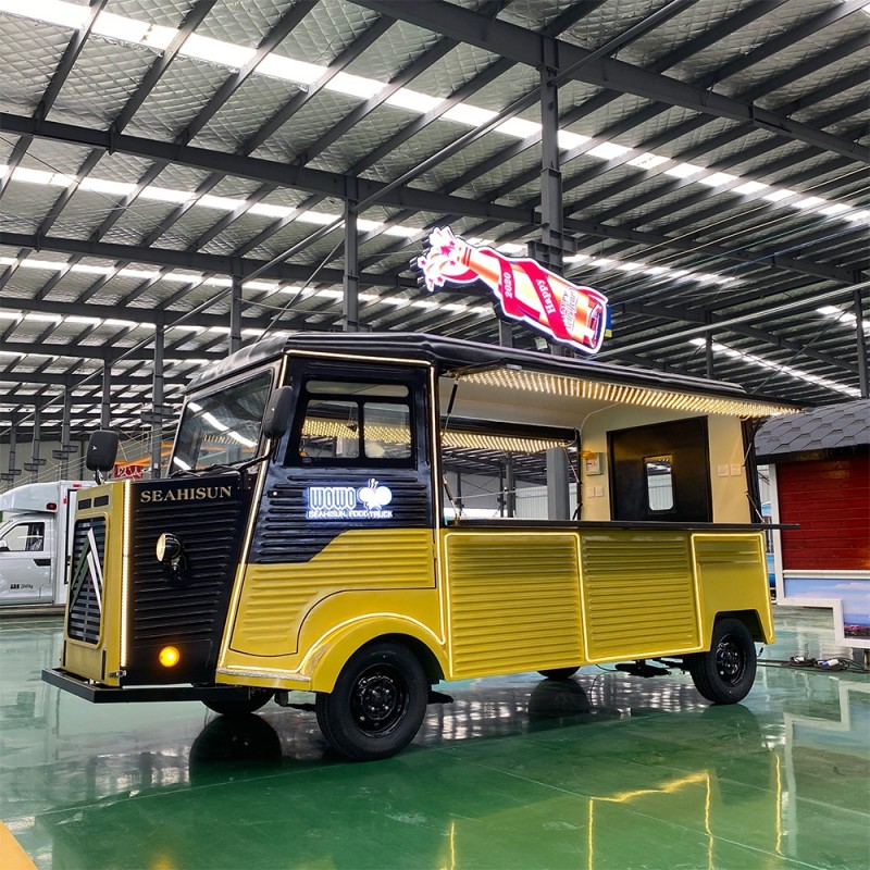 Food Truck Supplier - China Supplier Customized Gas Engine Truck