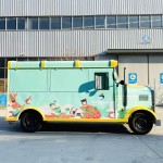 Electric Ice Cream Trailer Supplier - Used Mobile Food Truck 220v