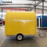 Food Trailer Factory - Mobile Restaurant Ice Trailer Hot Dogs Cart